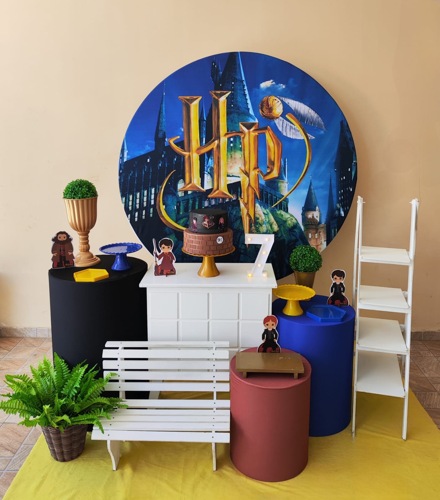 Harry Potter Menino Kit Ouro