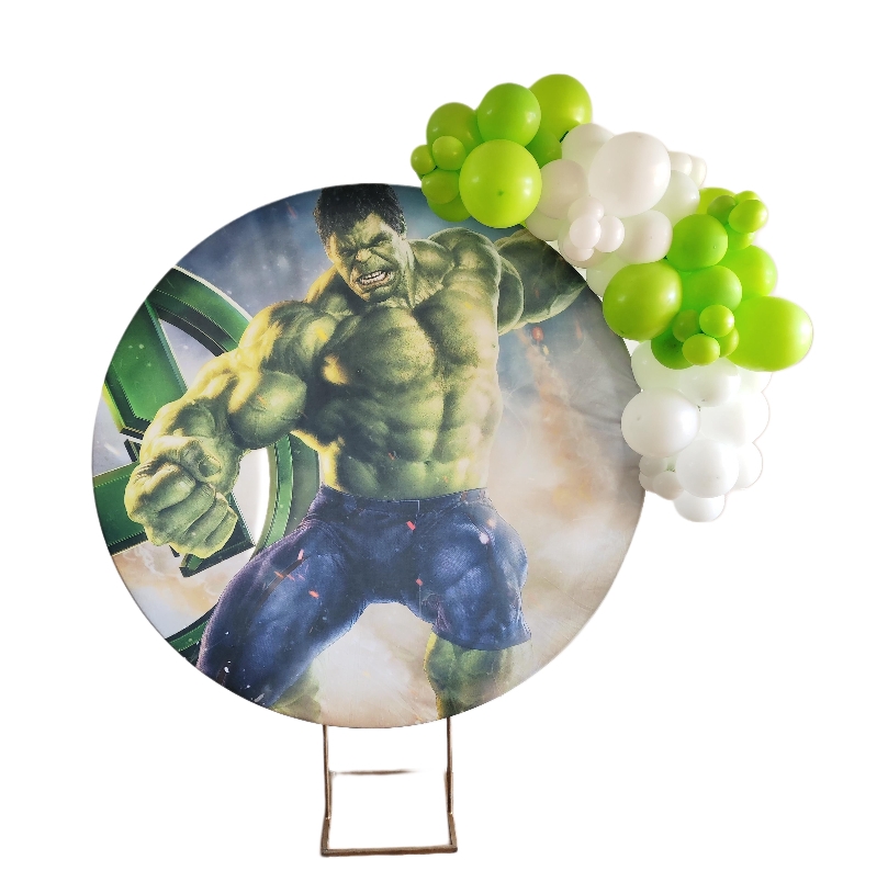 Hulk Arco de bexigas Tam P