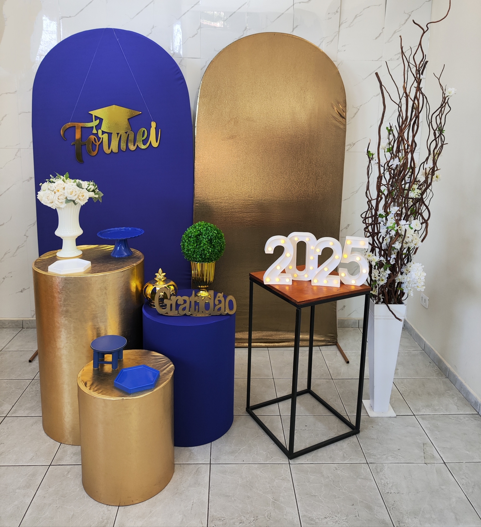 Formatura Capa Azul Kit Diamante