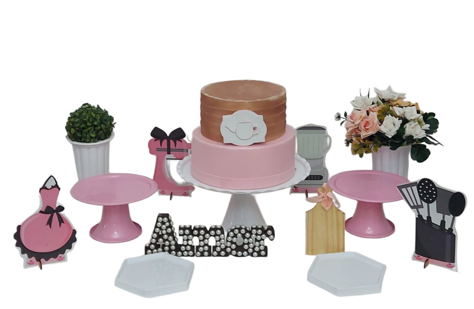 Chá de Cozinha Rosa / Casa Nova ou Cha de Pan