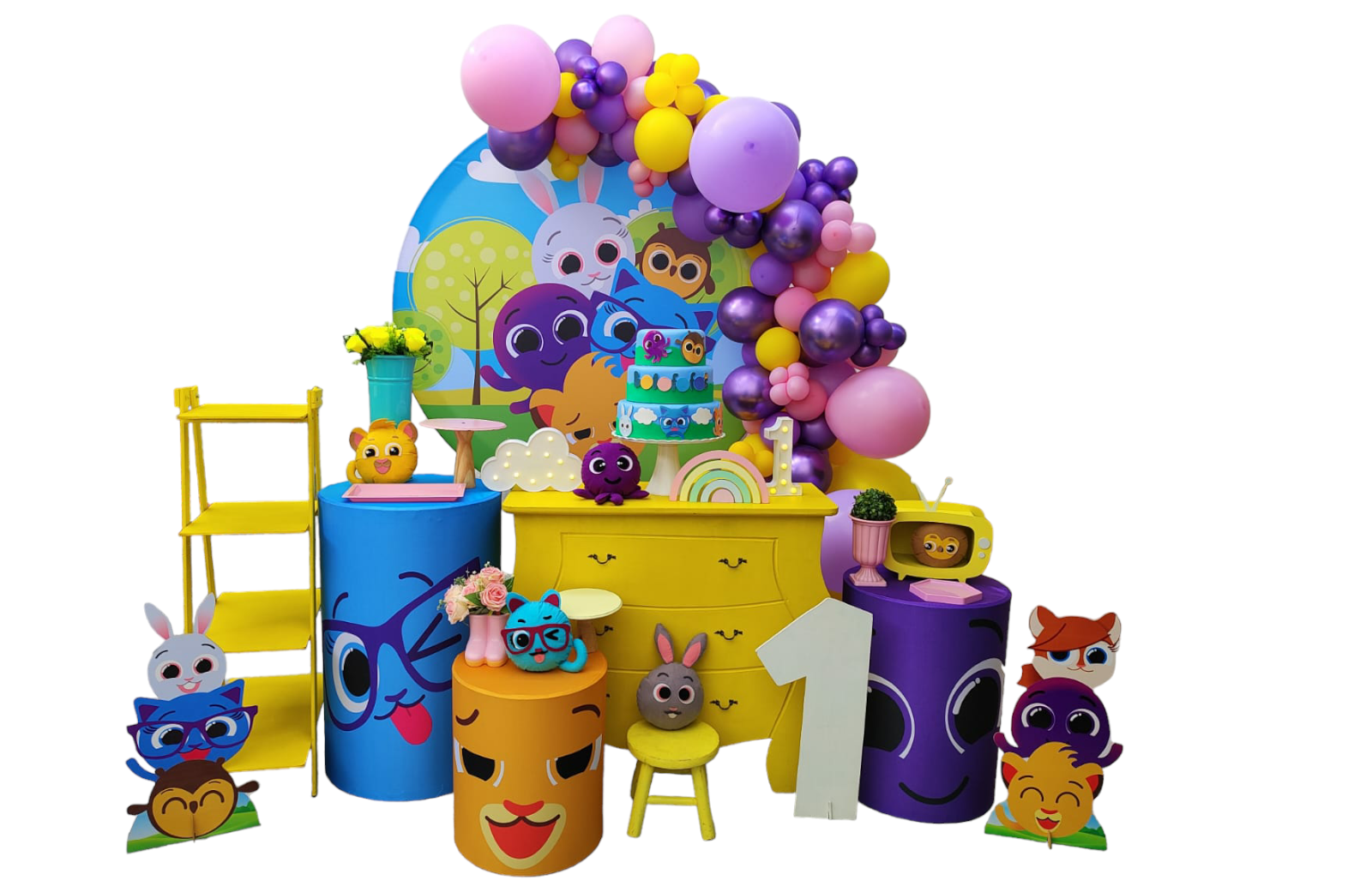 Bolofofos Menina Kit Ouro 