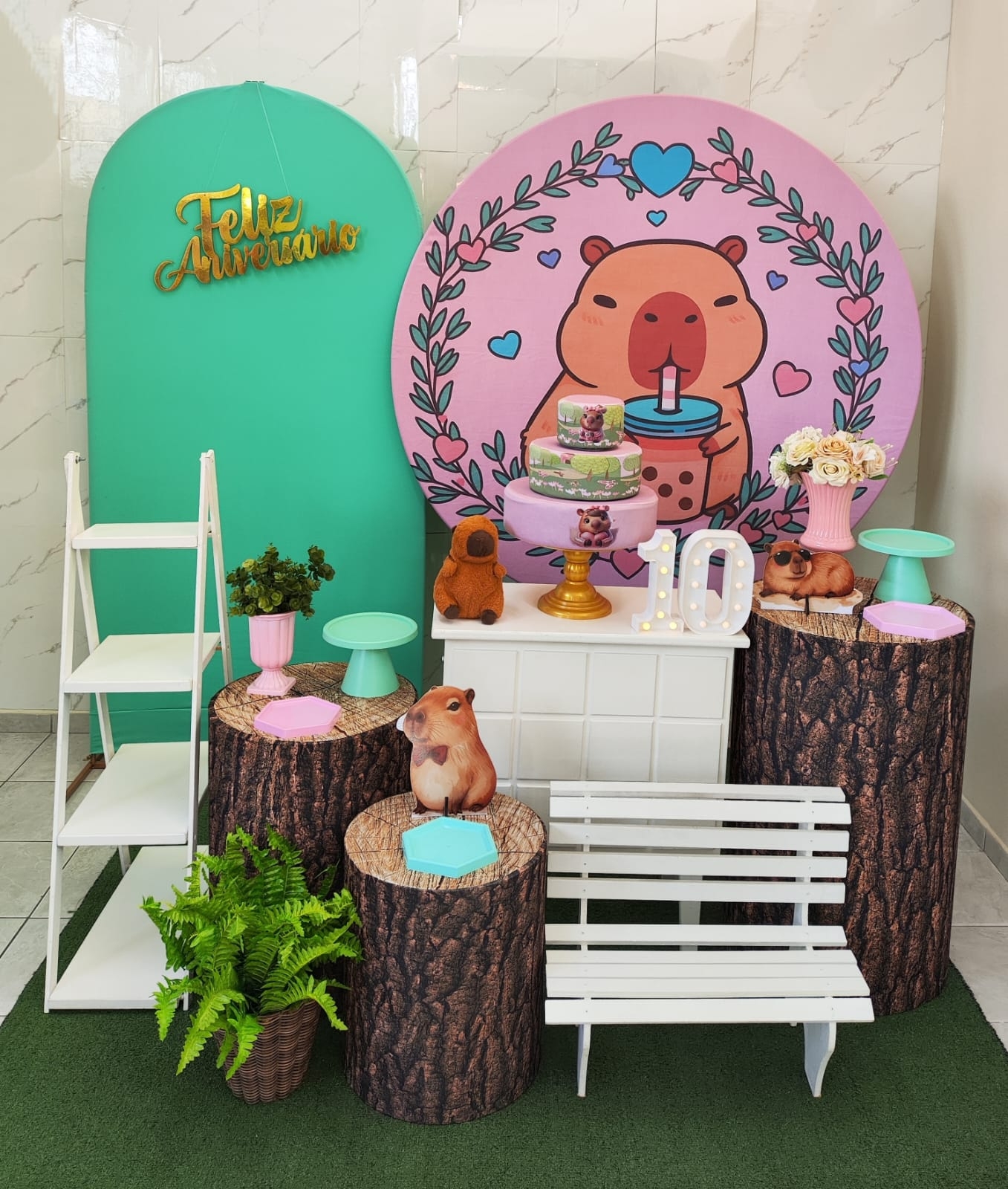 Capivara Kit Diamante 