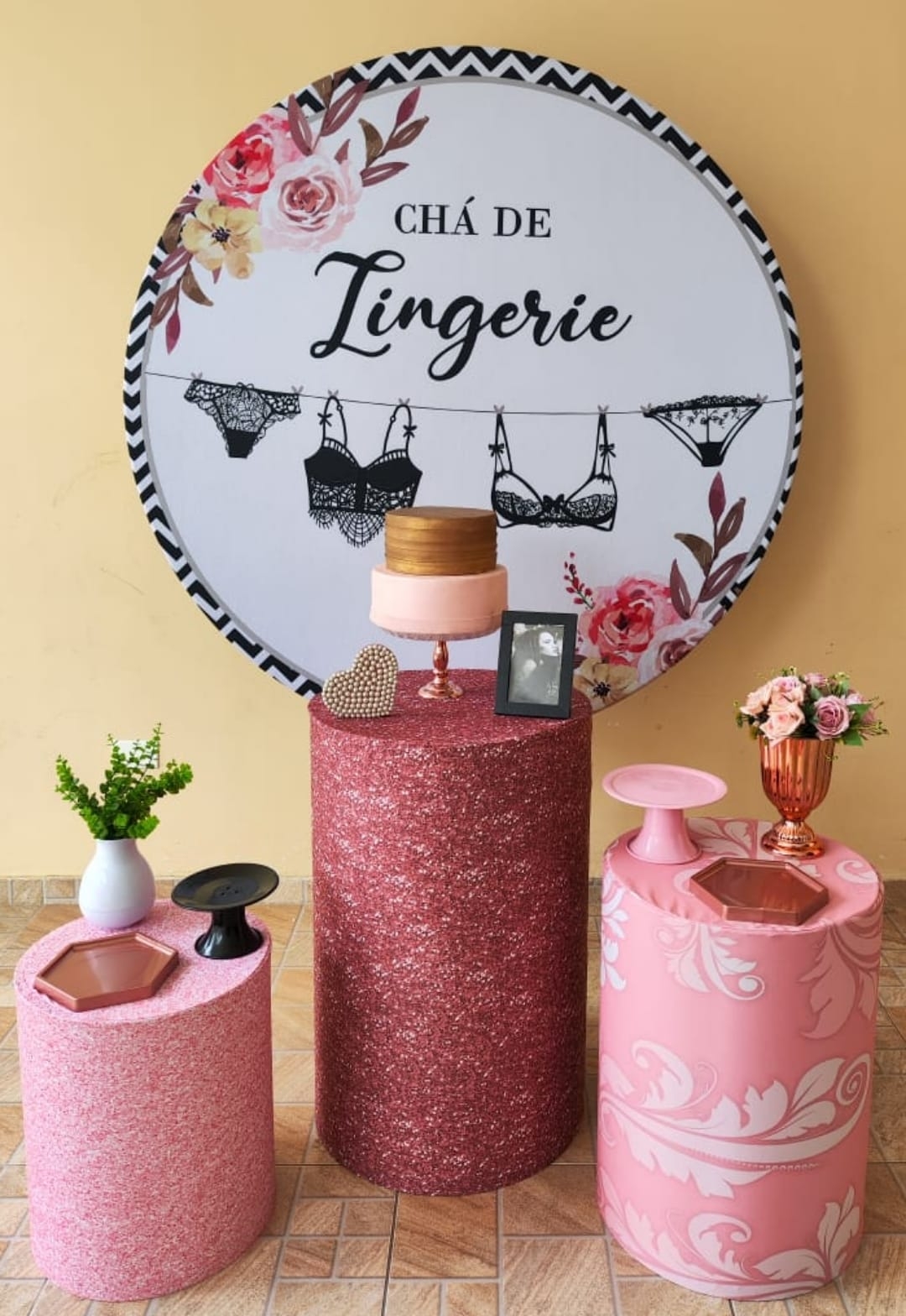 Chá de Lingerie Kit Prata