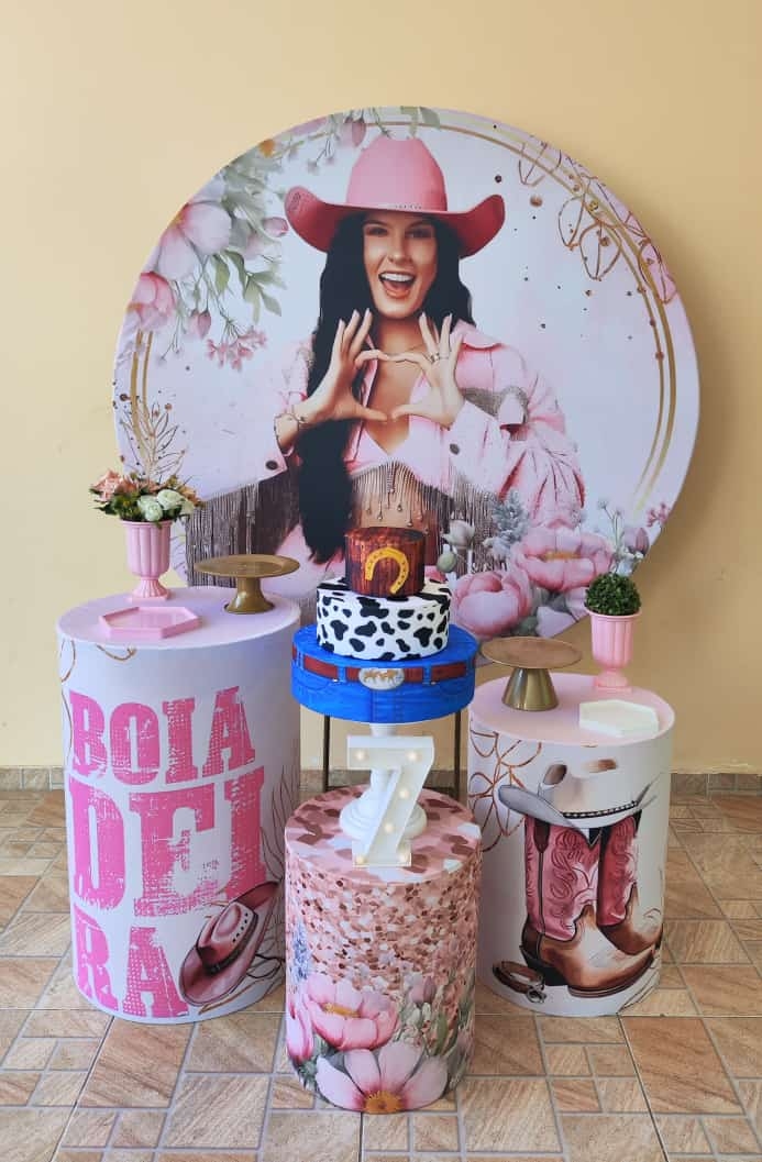 Ana Castela  Capa Rosa Kit Prata 