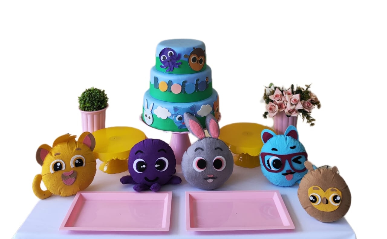 Bolofofos Menina Kit Cantinho