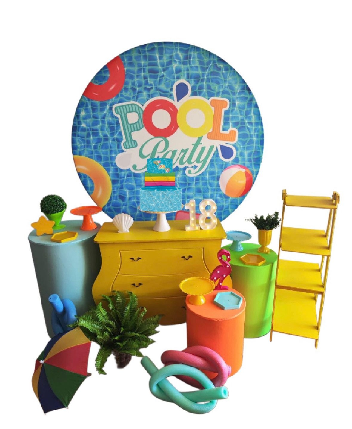 Pool Party Menino Kit Ouro