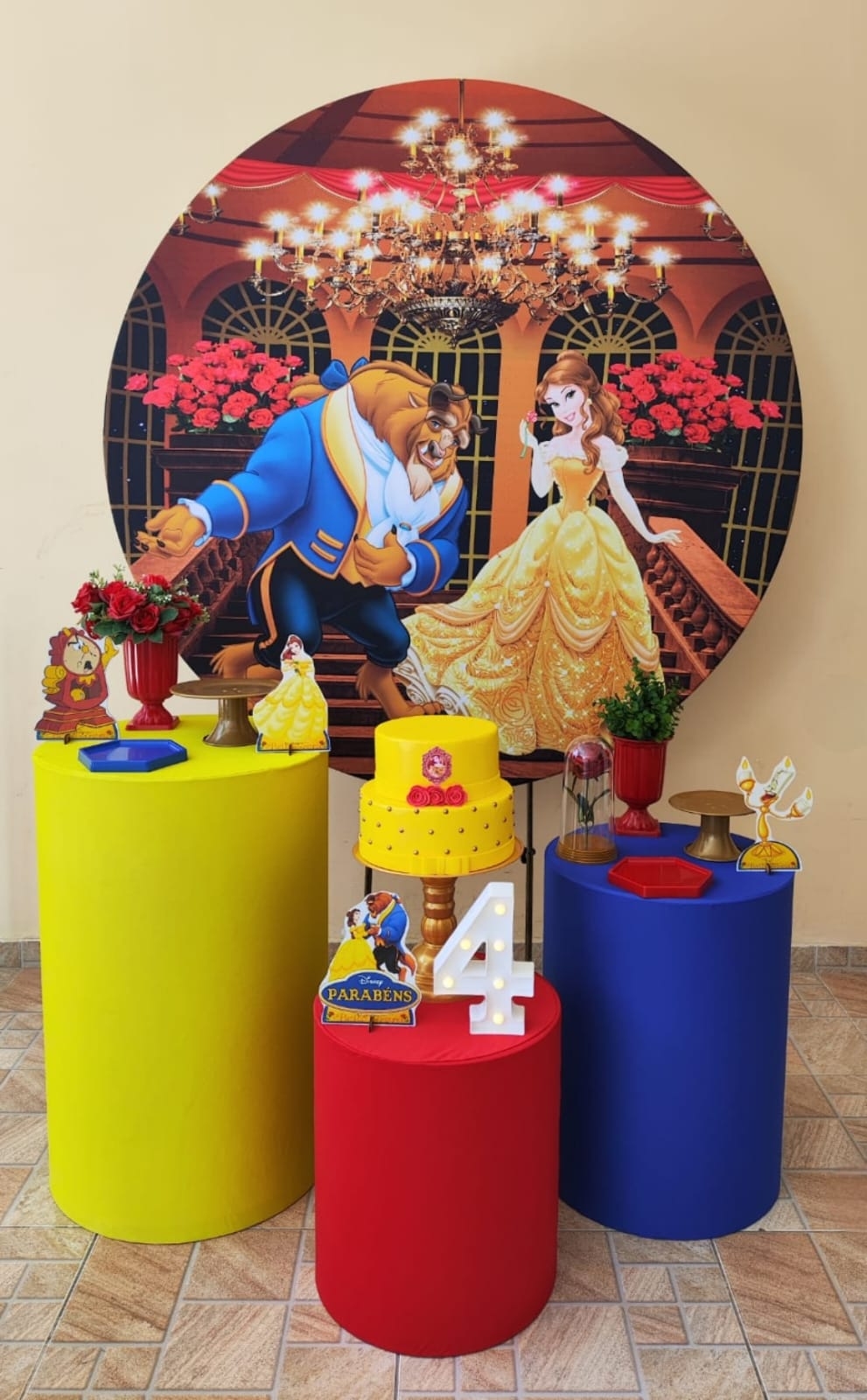 A Bela e a Fera  kit Bronze II