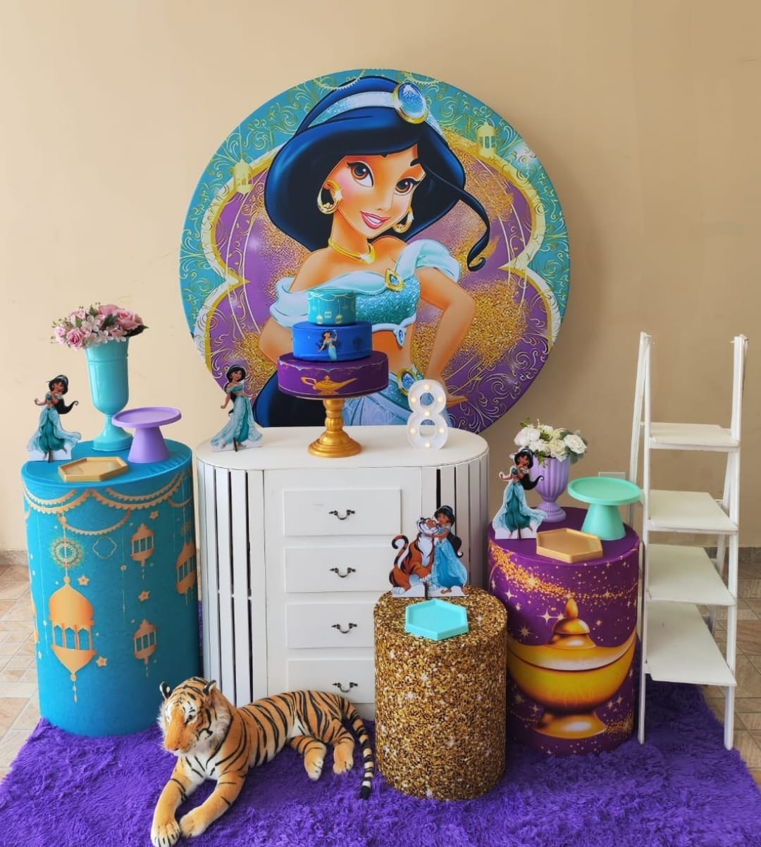 Princesa Jasmine Kit Ouro II