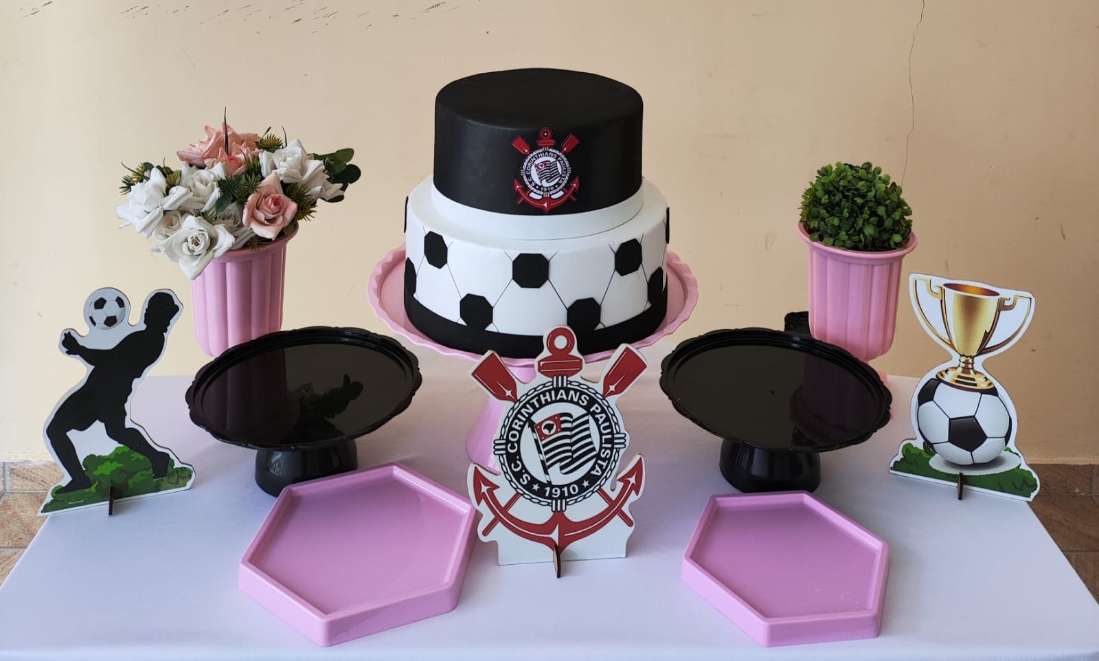 Corinthians  Feminino Kit Cantinho