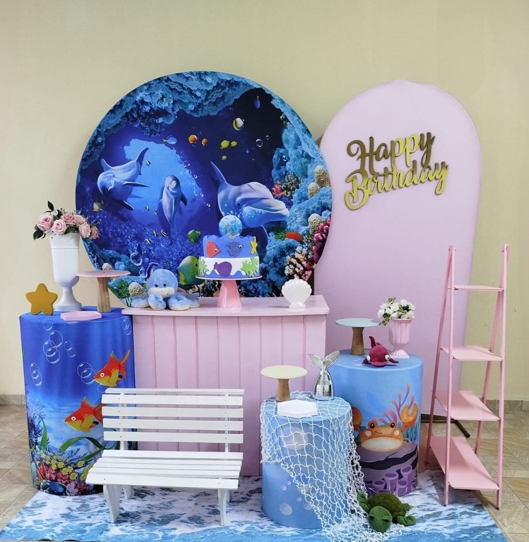  Fundo do Mar Menina Kit Diamante