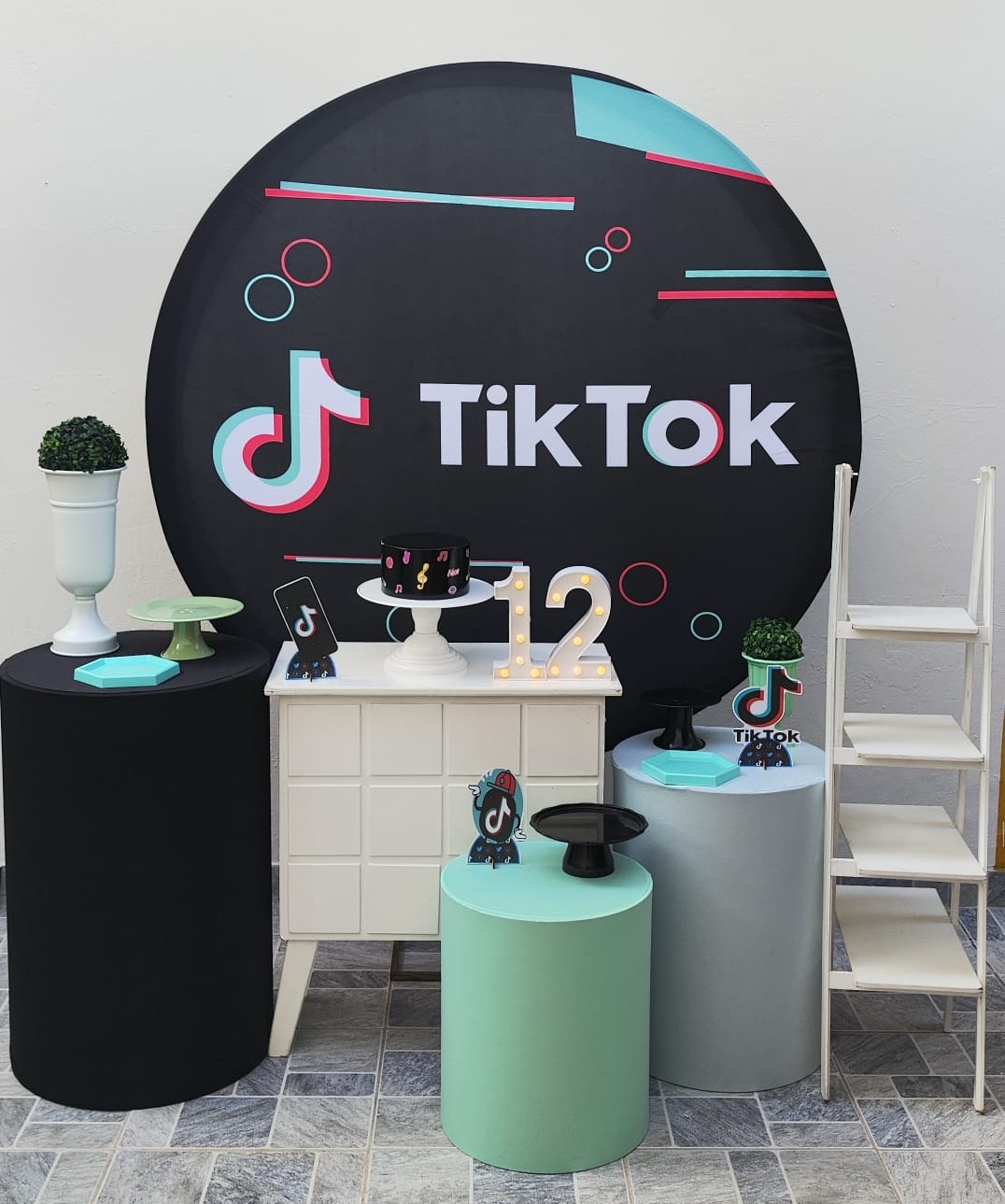 Tik Tok Masculino Kit ouro