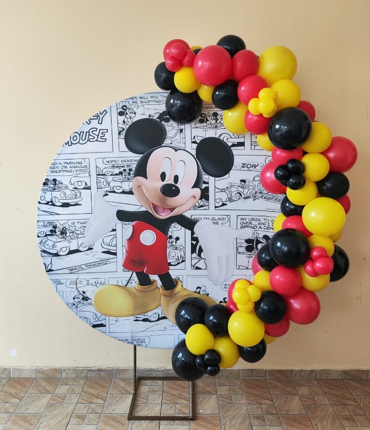 Turma do Mickey Arco de bexigas