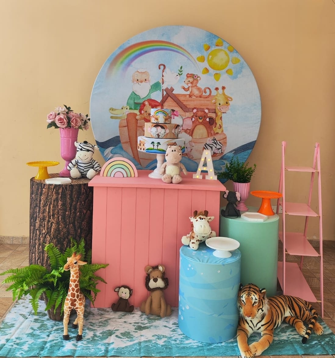 Arca de Noé Menina Kit Ouro