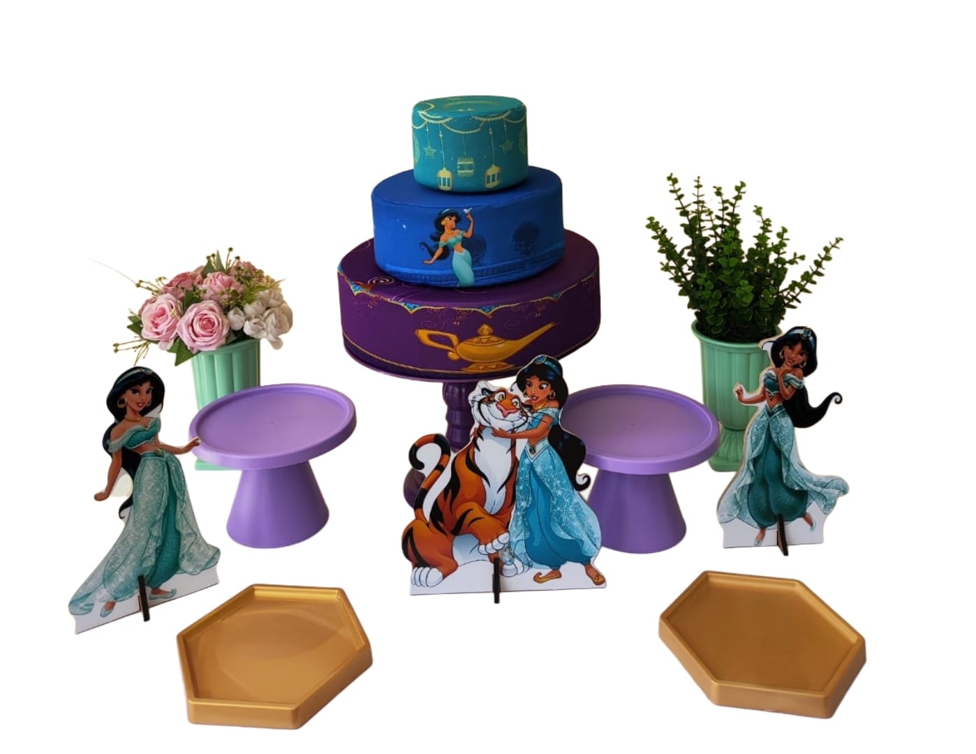 Princesa Jasmine Kit Cantinho