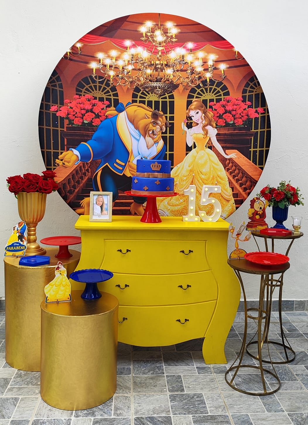 A Bela e a Fera kit Ouro