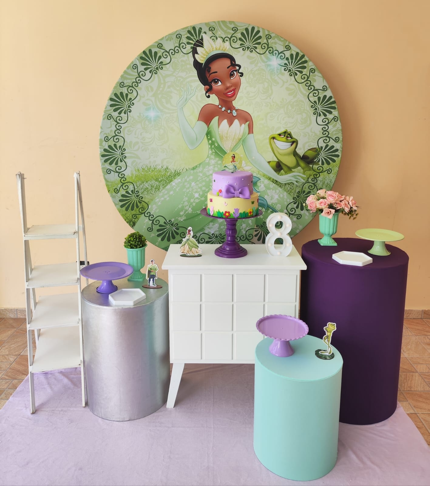 Princesa Tiana e o Sapo Kit Ouro