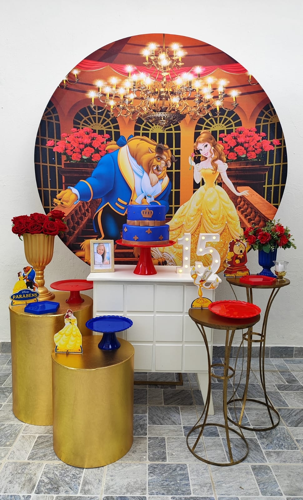 A Bela e a Fera kit Ouro