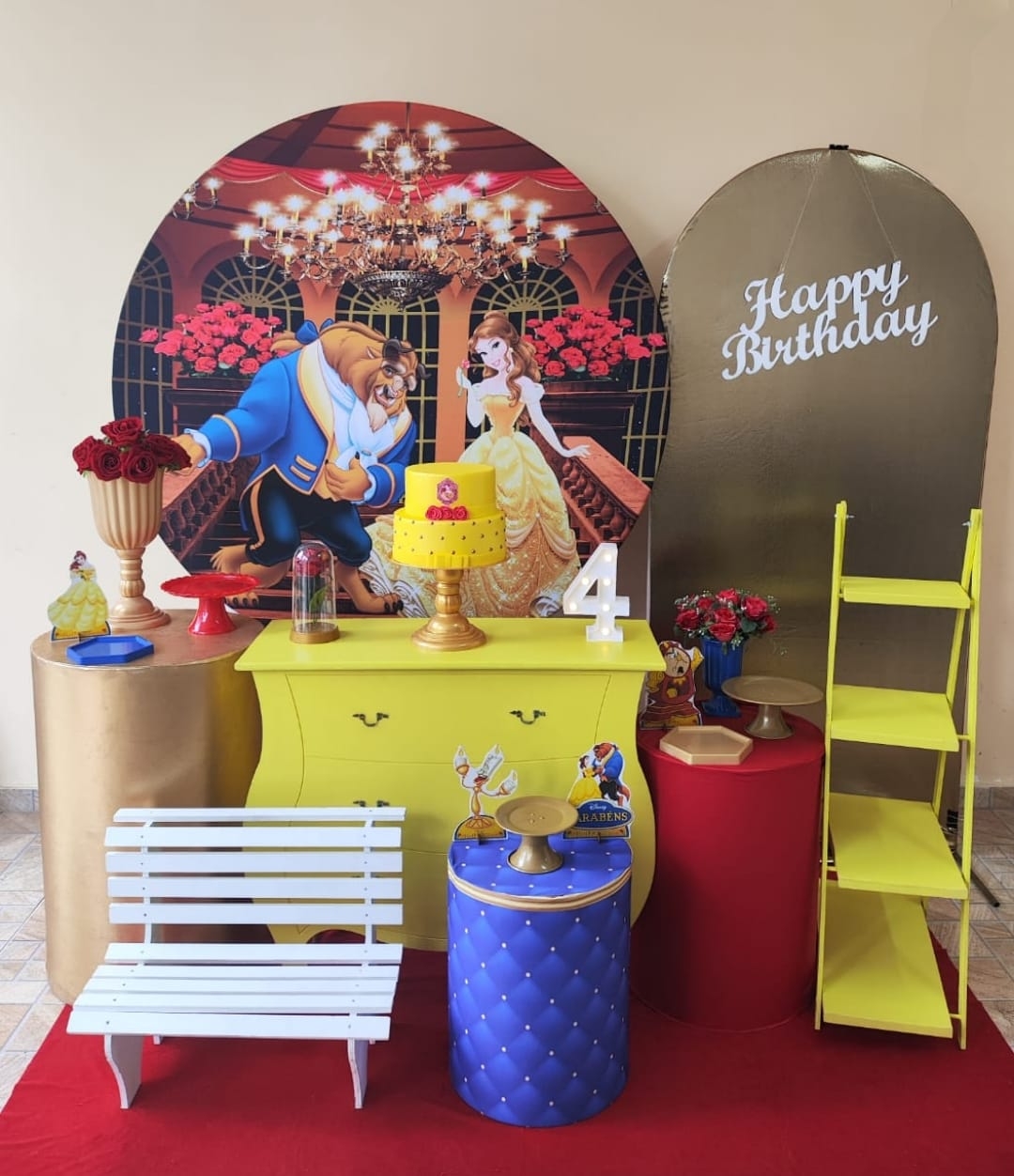 A Bela e a Fera kit Diamante