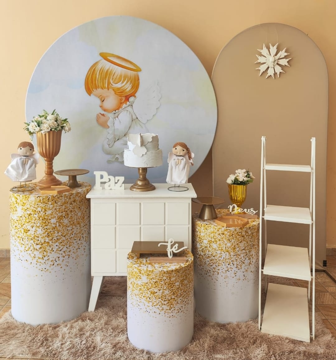 Batizado Anjo Unissex Kit Diamante