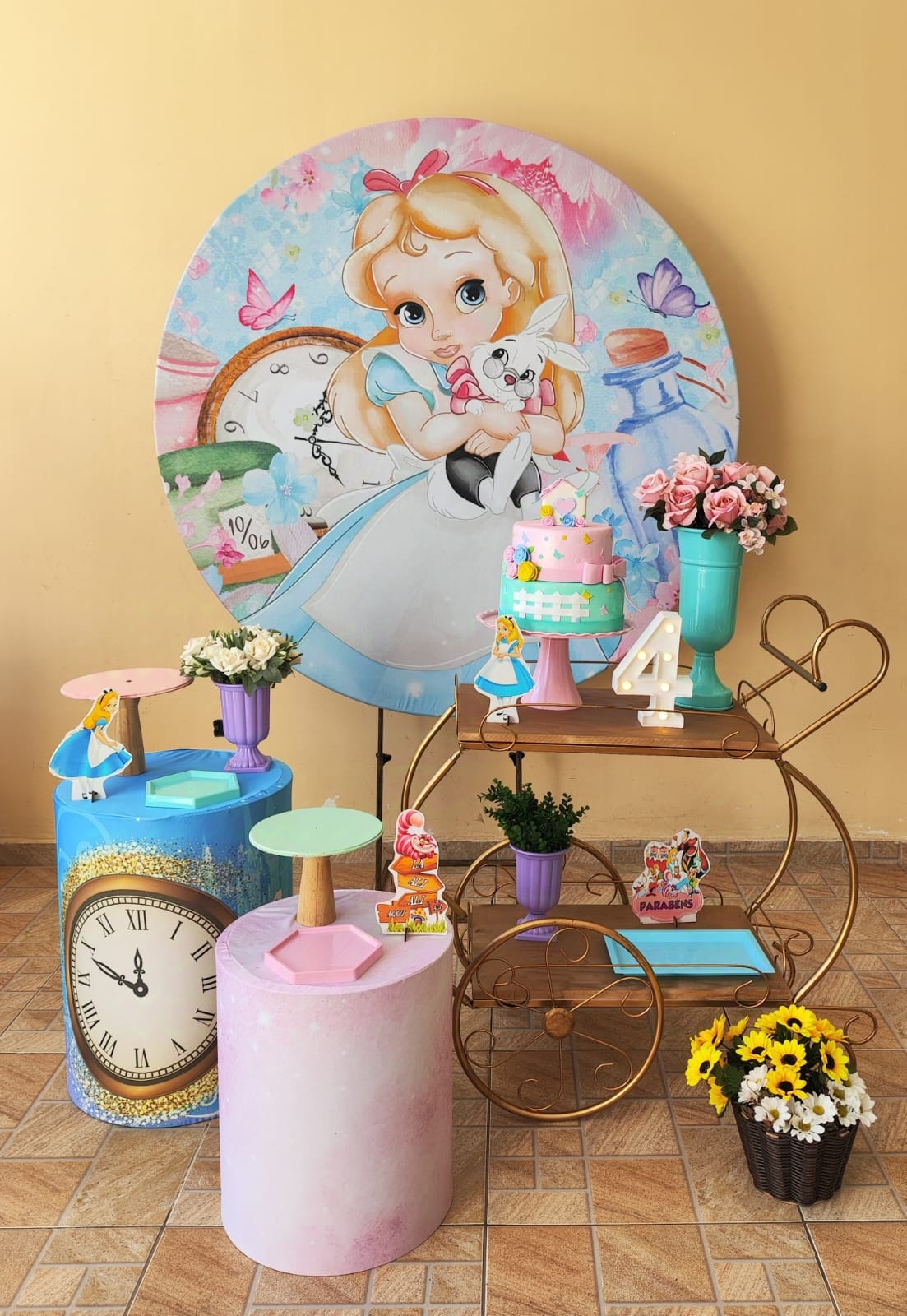 Alice no Pais das Maravilhas Kit Diamante