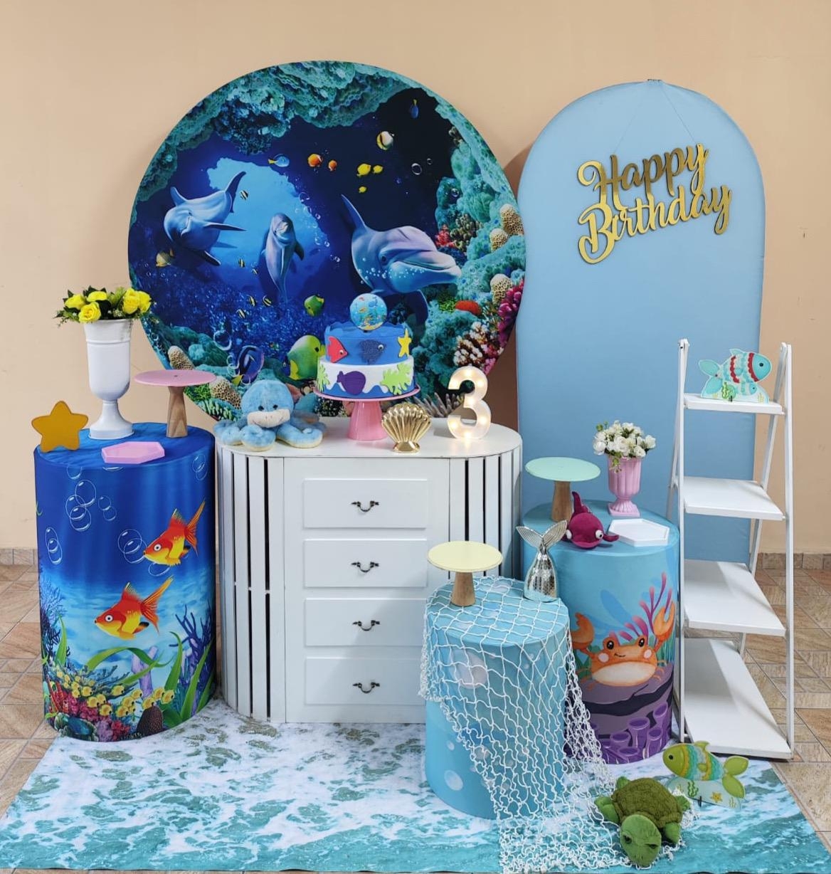 Fundo do Mar Menina Kit Diamante II