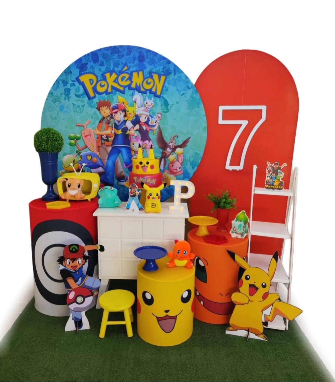 Pokemon Menino Kit Prata