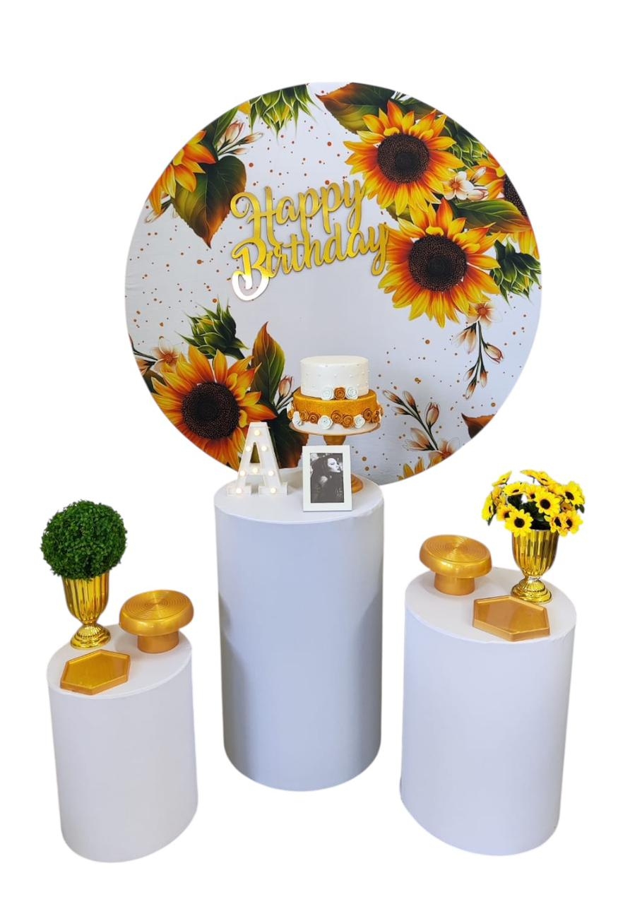 Girassol Capa Branca Kit Bronze III