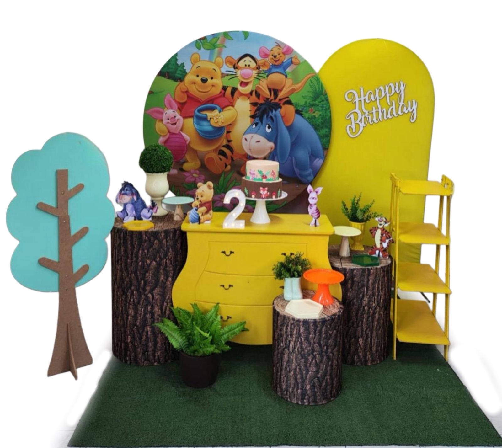 Ursinho Pooh Kit Diamante