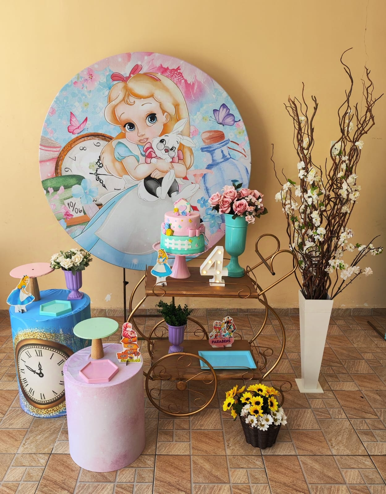 Alice no Pais das Maravilhas Kit Diamante