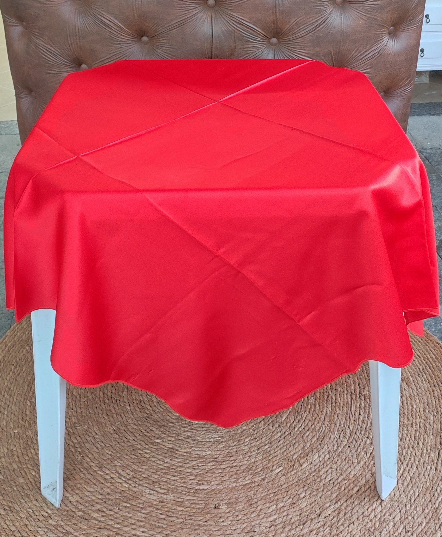 Cm 1,40 m cetim vermelho