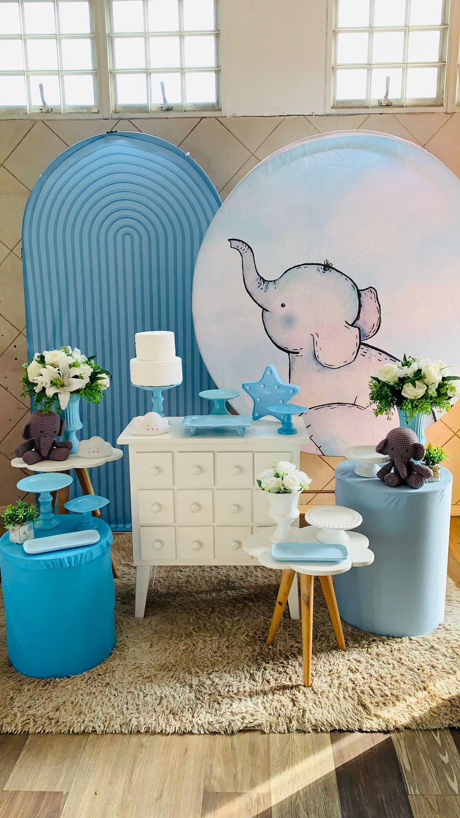 KIT ELEFANTTE AZUL 
