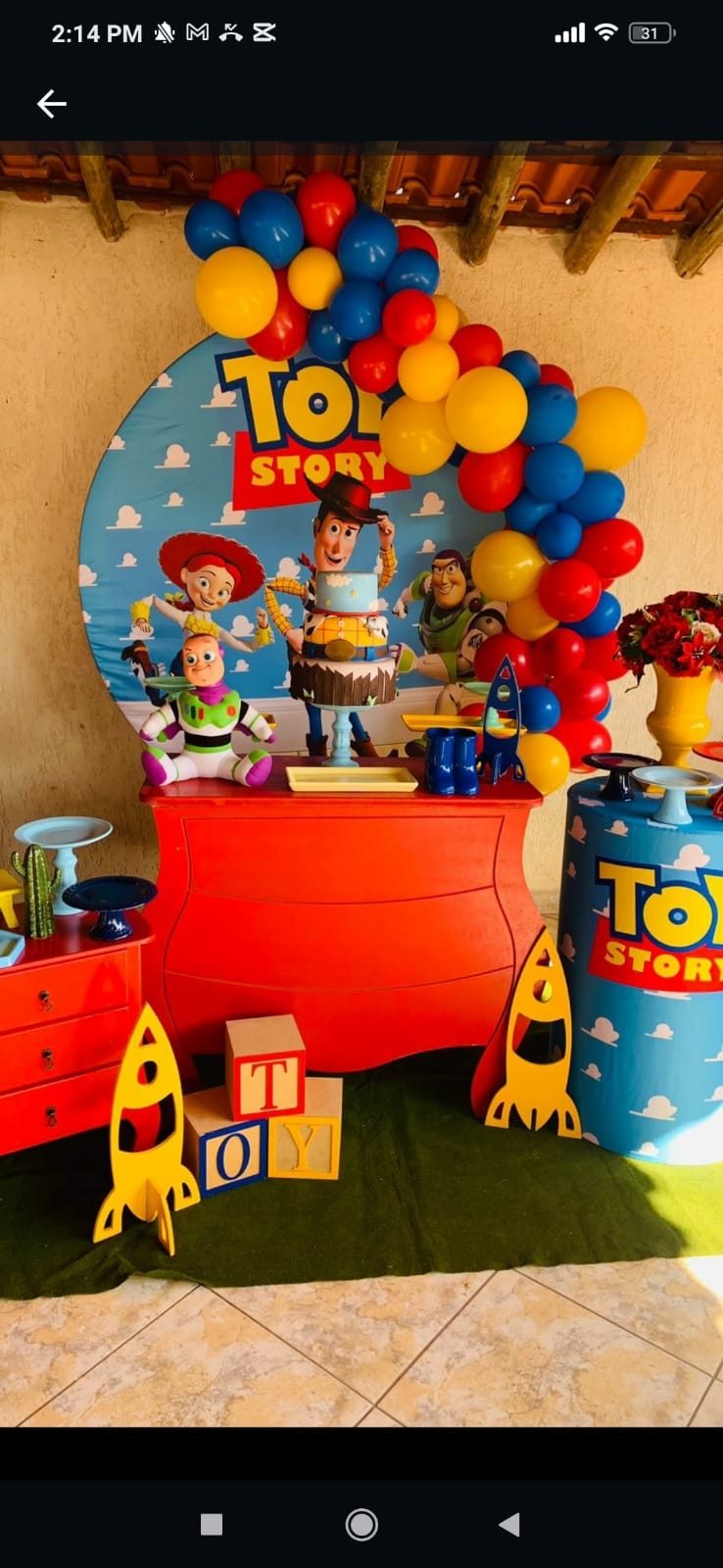 KIT TOY STORY COMODA 