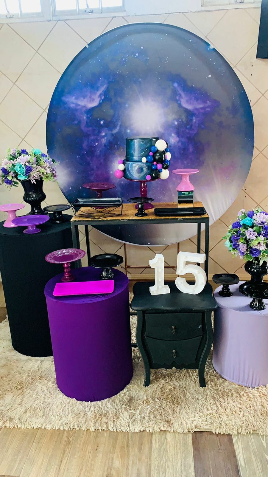 Kit Galaxia com moveis 