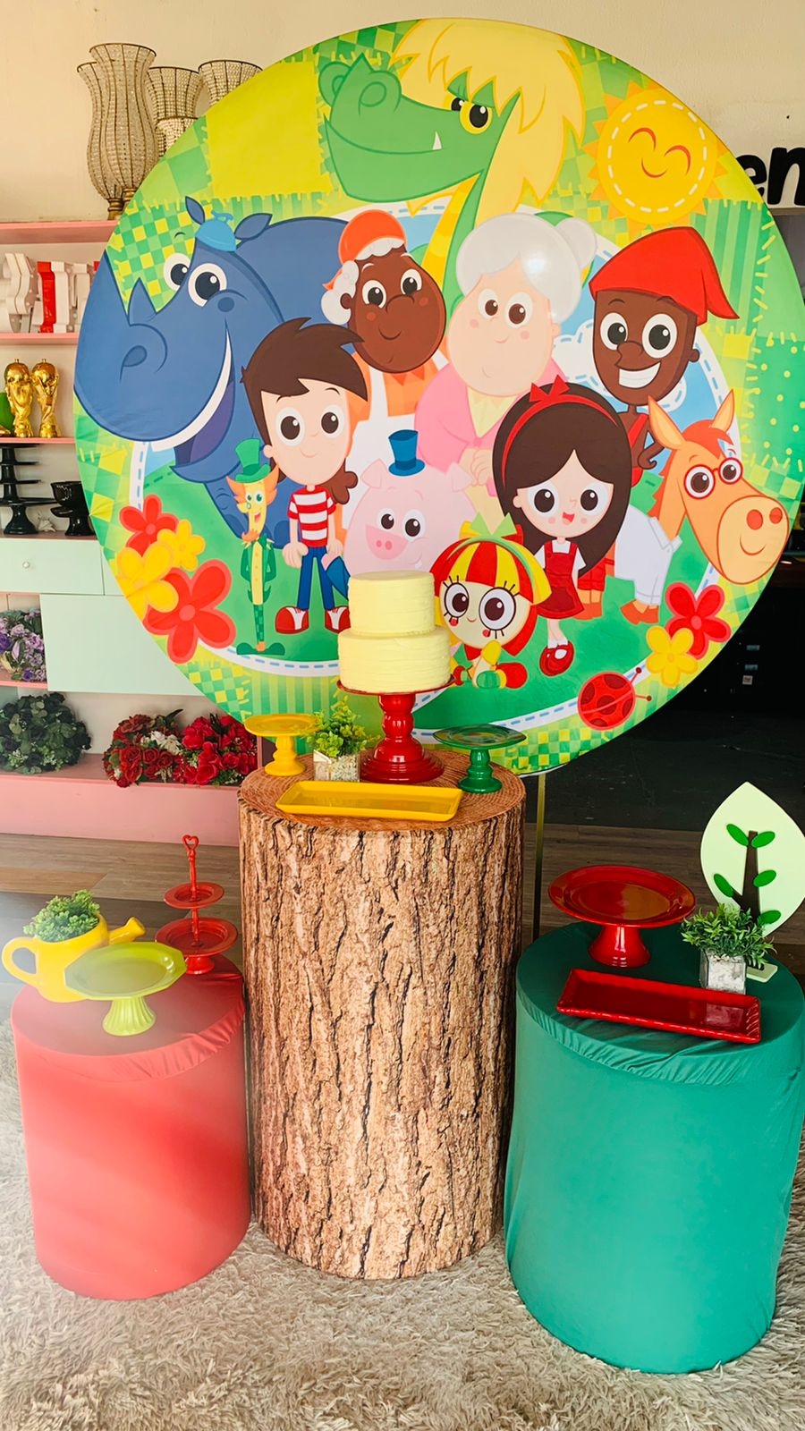 Kit Sitio do pica pau amarelo 