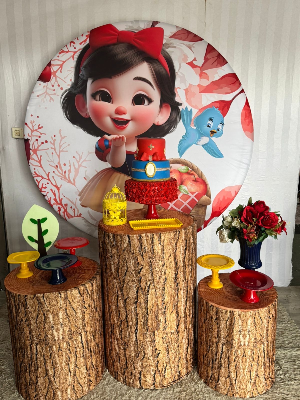 KIT BRANCA DE NEVE BABY 