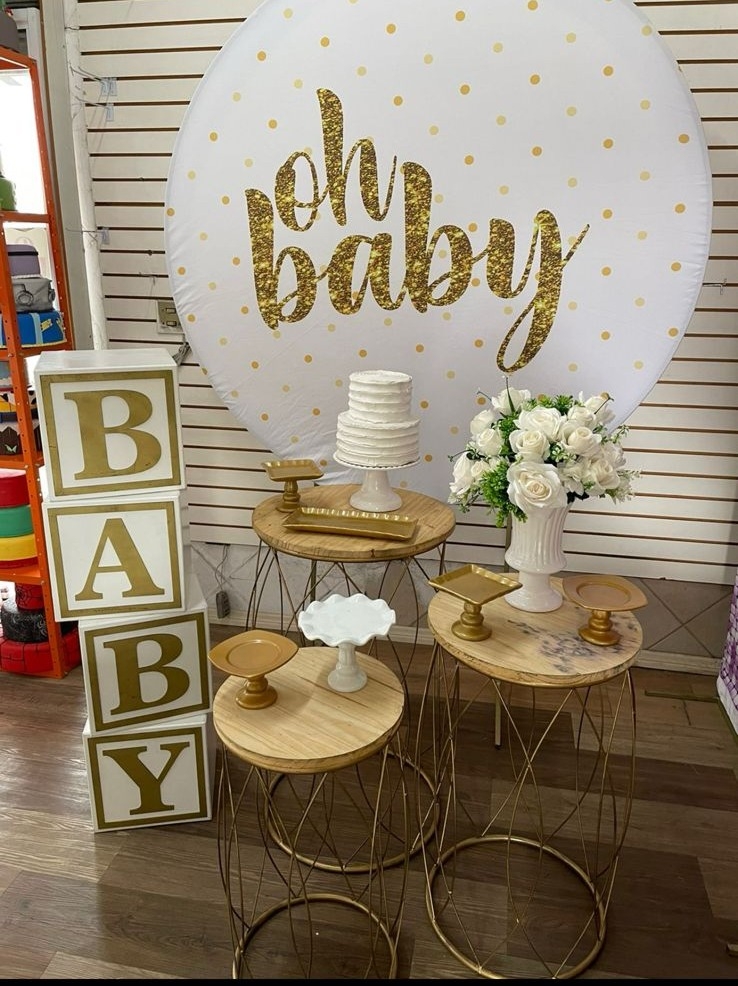 OH BABY CILINDROS DOURADOS