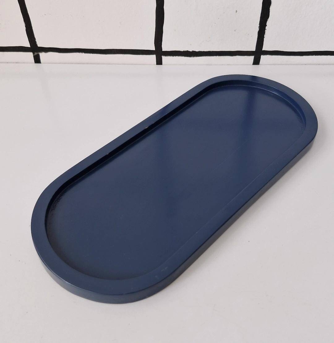 Bandeja mood azul oceano M 30cm
