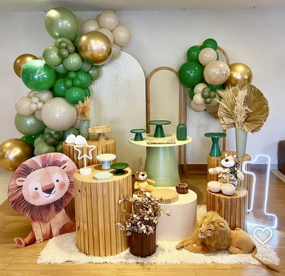 Kit Leãozinho Dourado 