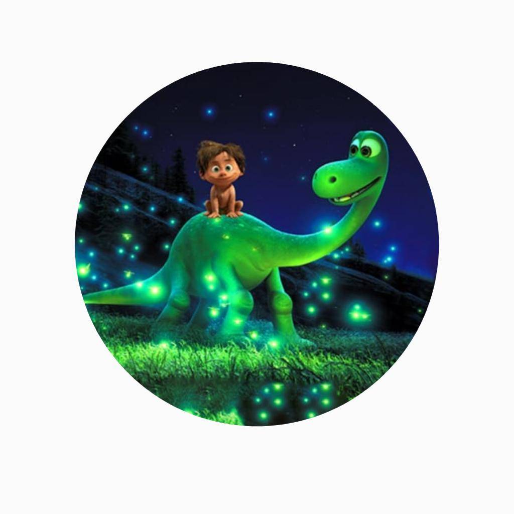 PAINEL REDONDO 1,5M BOM DINOSSAURO