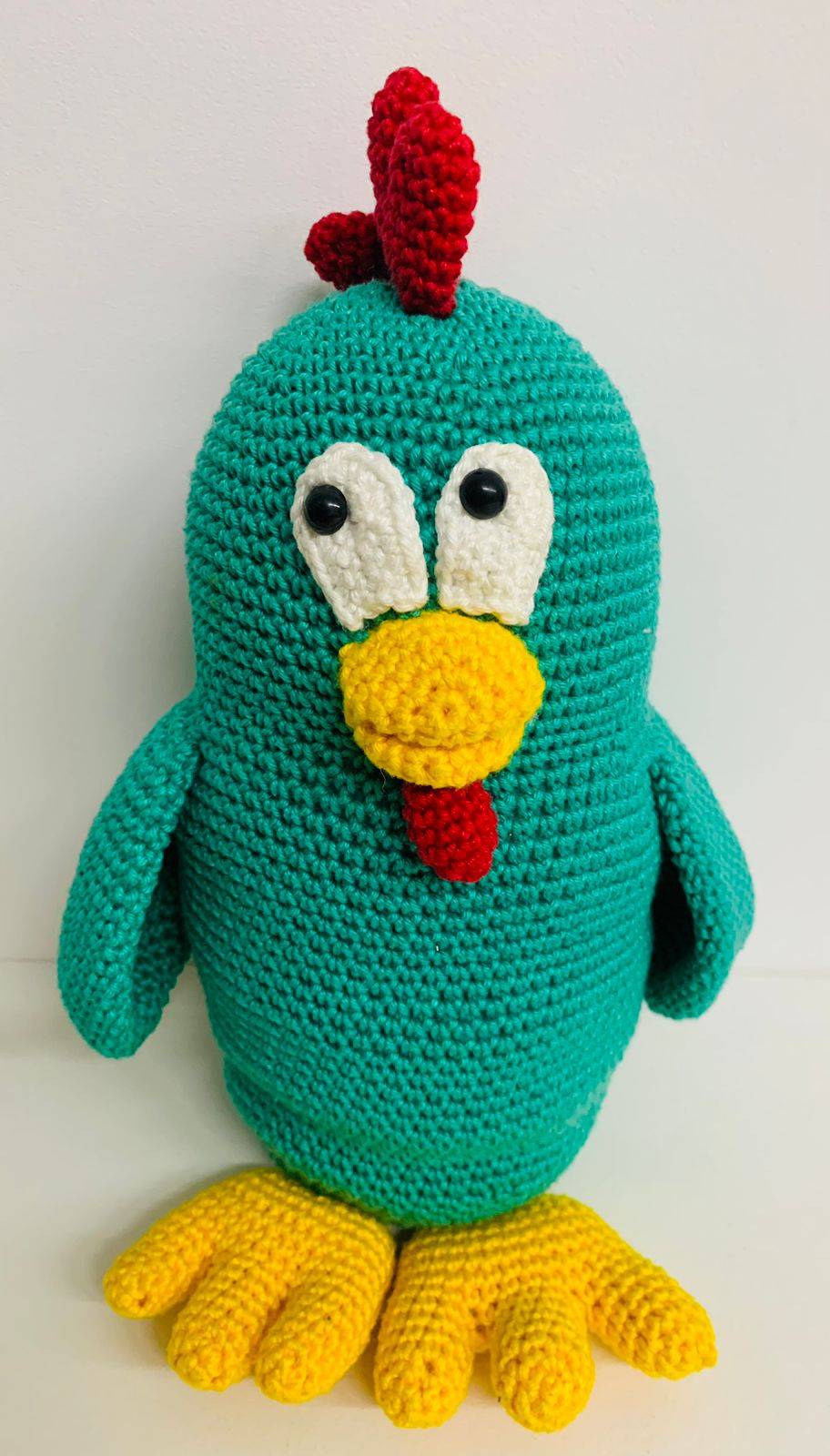 Galinha Verde Amigurumi