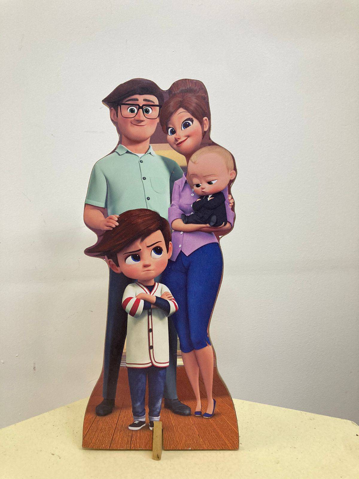 Display Familia Poderoso Chefinho MDF