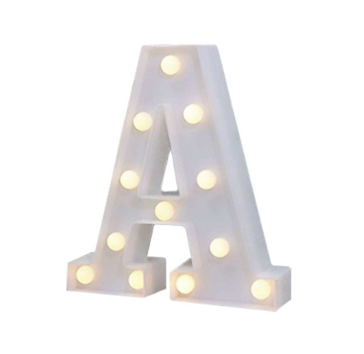 Letra "A" LED