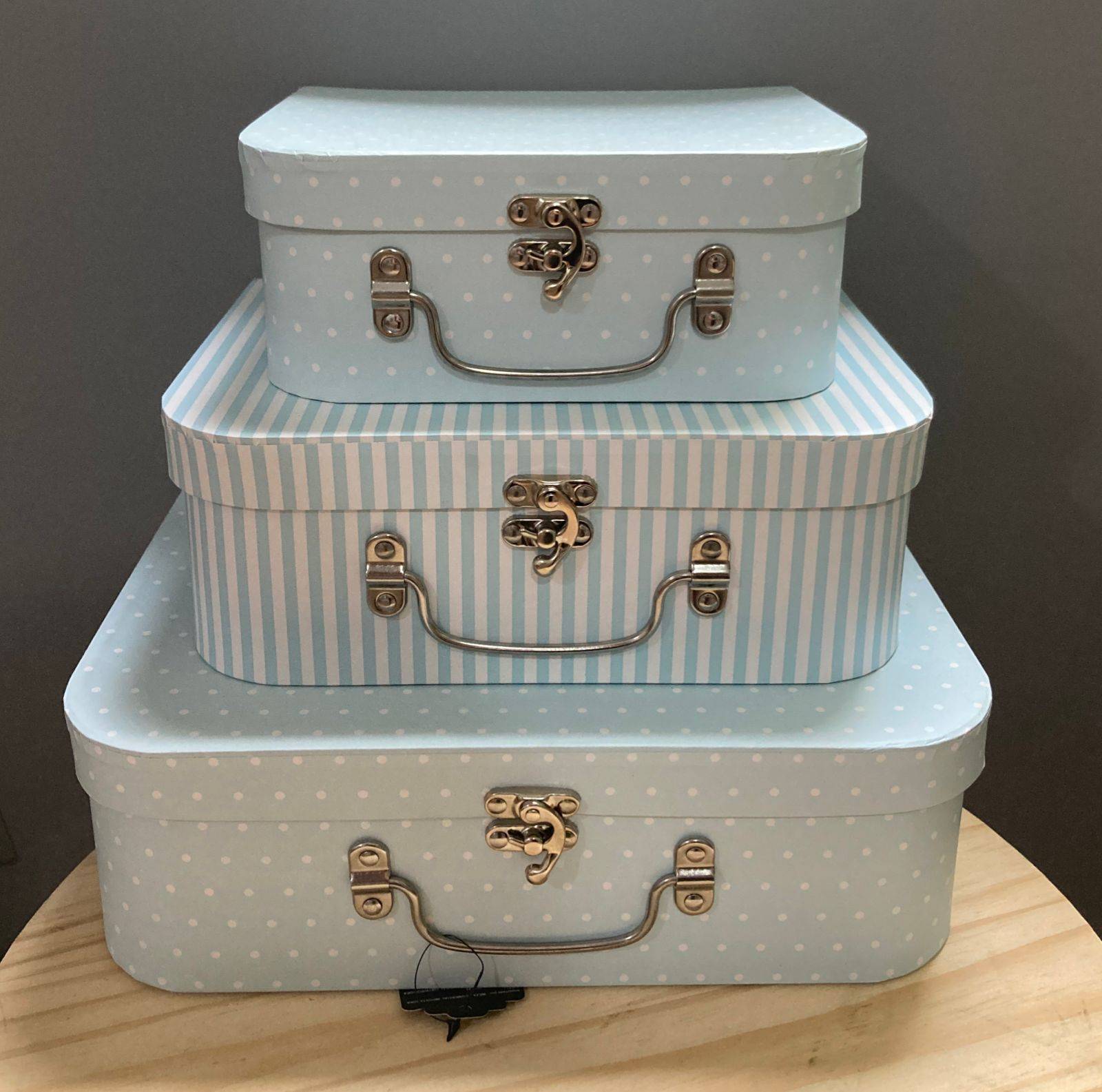Kit Maleta Azul Bebê