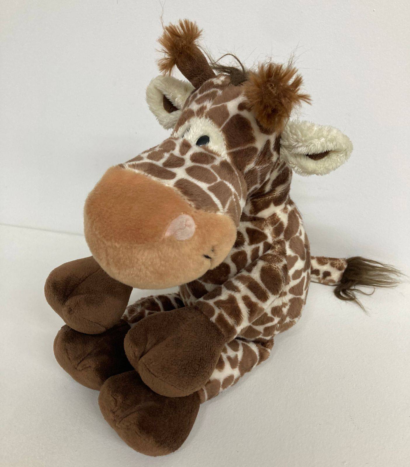 Girafa com Chifrinhos Pelúcia