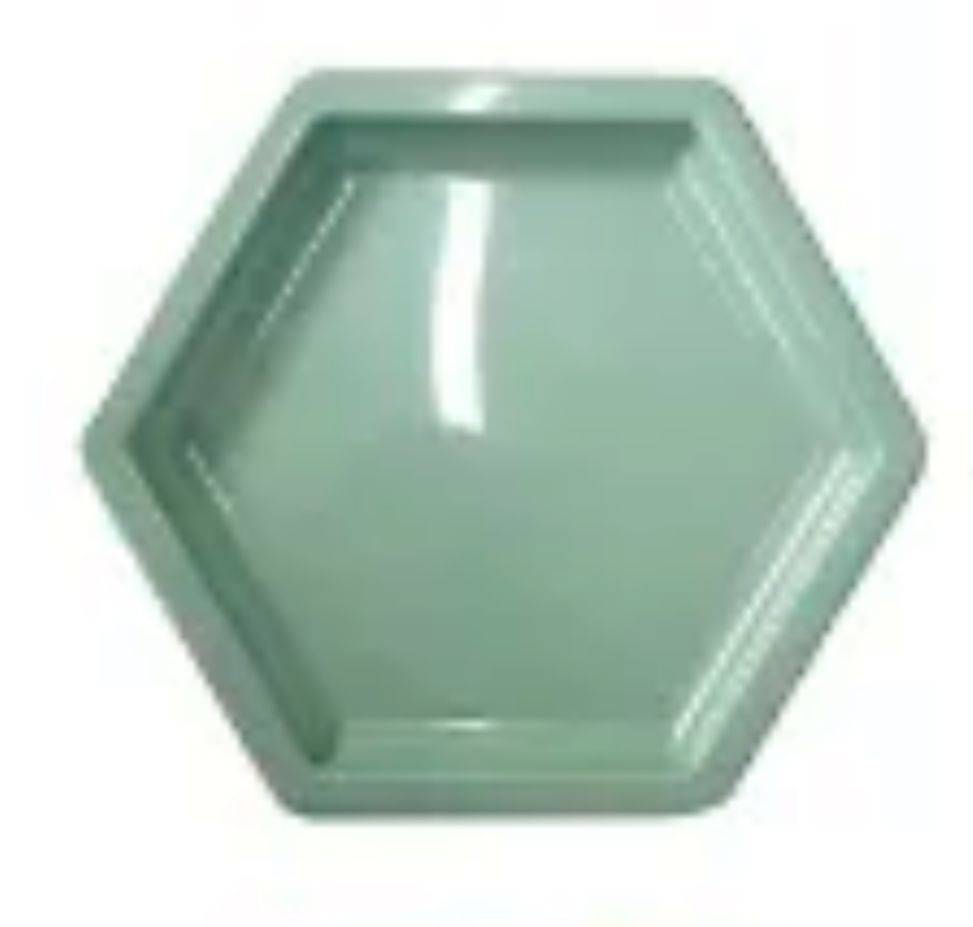 Bandeja Hexagonal ABS
