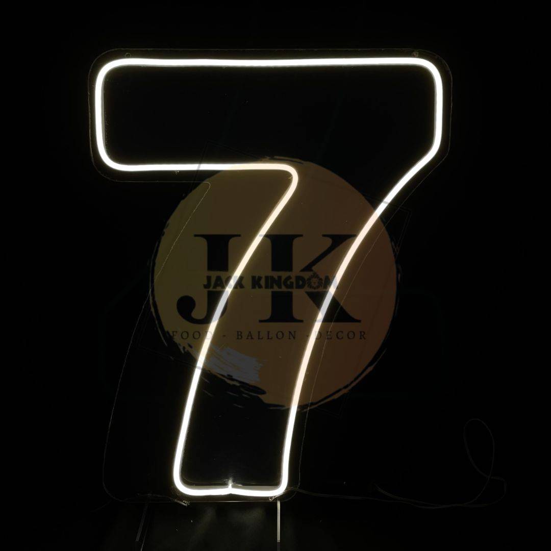 Número 7 LED