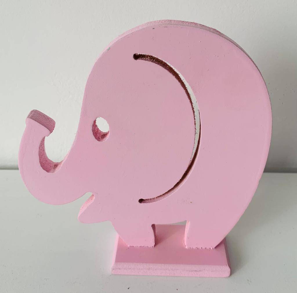 Elefante Rosa MDF