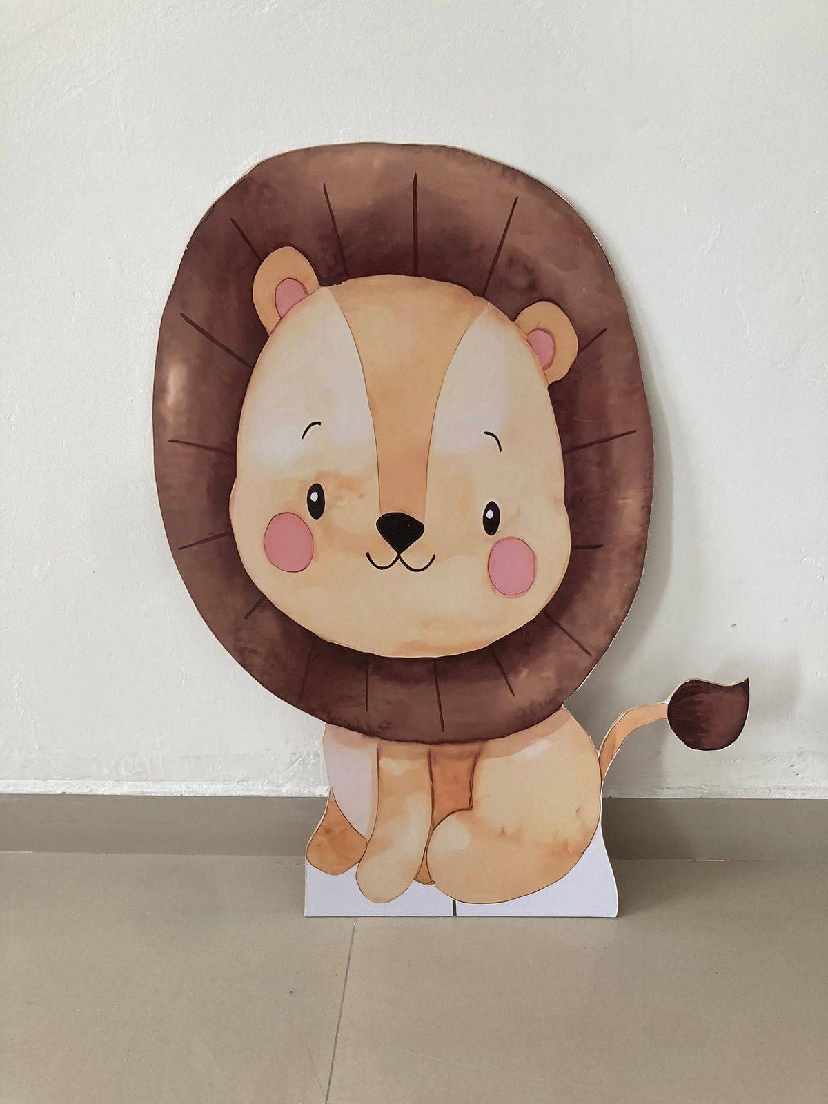 Display Leão Cute MDF