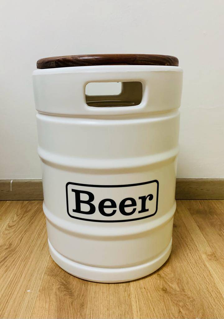 Banquinho Beer Branco