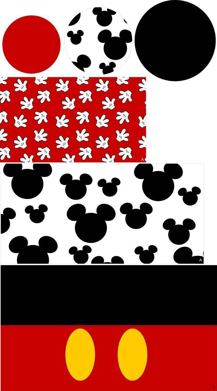 Cilindro Mickey ou Minnie